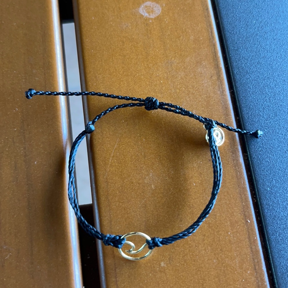 Pura Vida Gold Wave Charm Bracelet